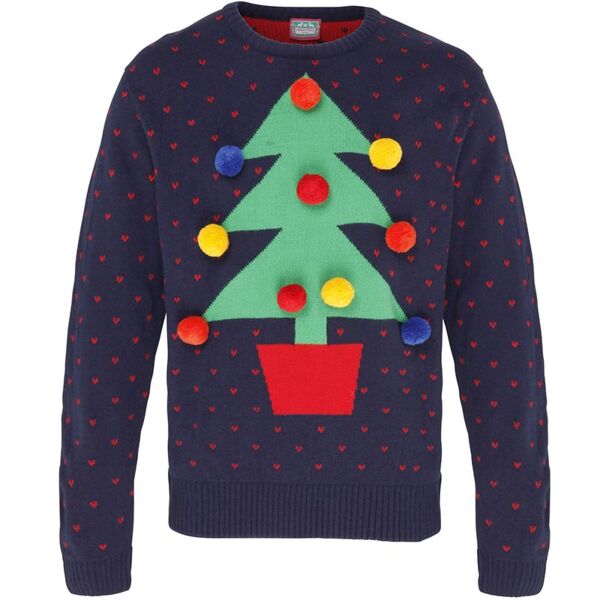 Tree 3D Adults Christmas Jumper Thumbnail