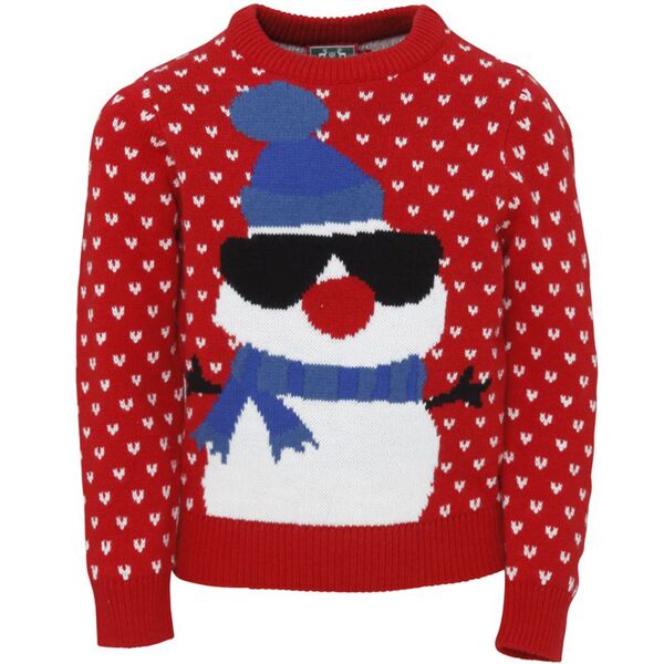 SnowMan Kids Christmas Jumper - Elite Custom Clothing Thumbnail